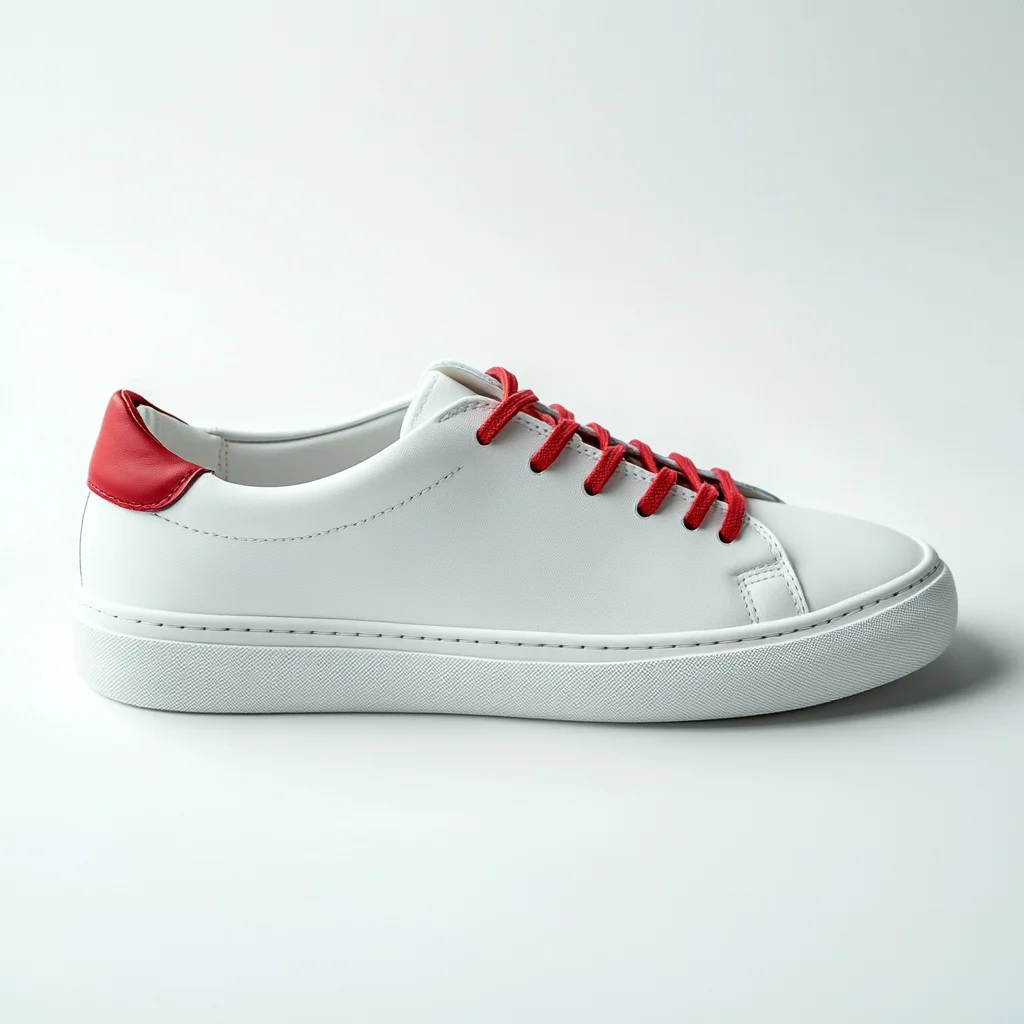 Crimson Wave Sneakers