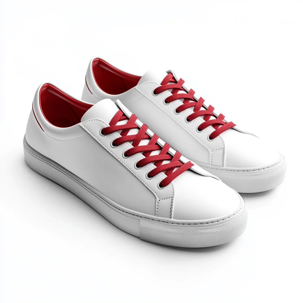 Crimson Wave Sneakers