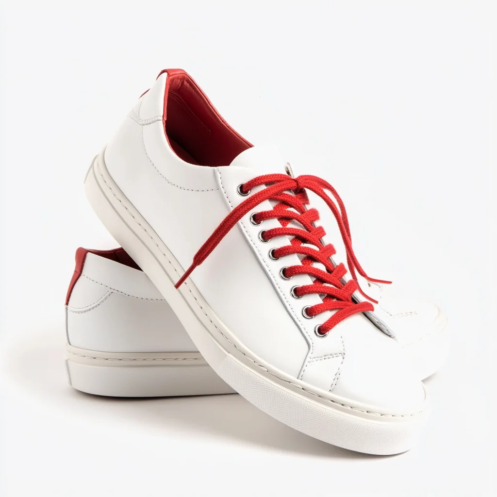 Crimson Wave Sneakers